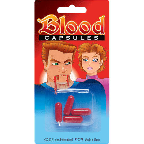 Blood Capsules-Carded
