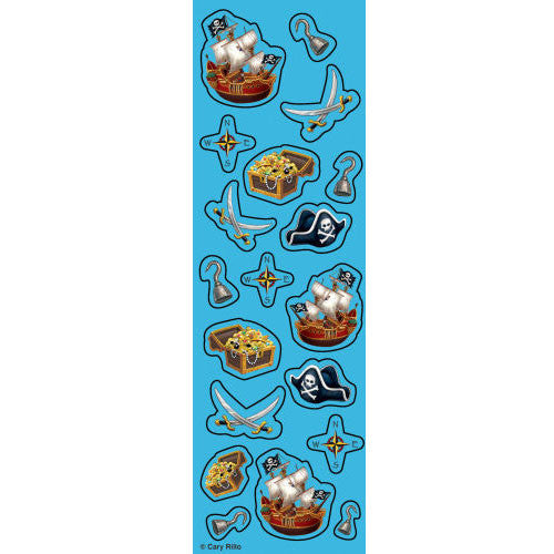 Buried Treasure Stickers