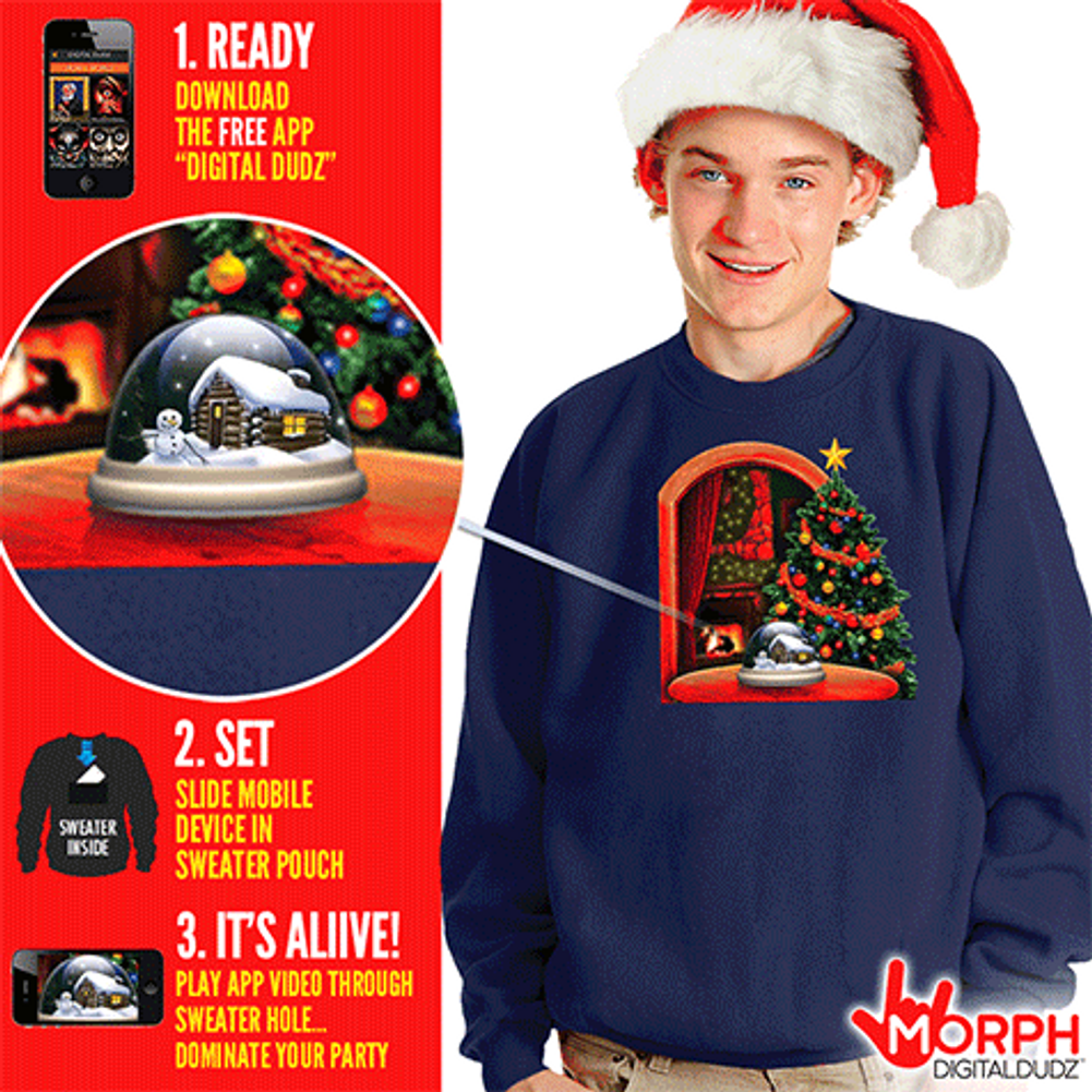 Christmas Tree Sweatshirt X-large