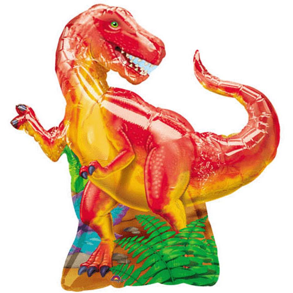Dinosaur Party Flat Super Shape
