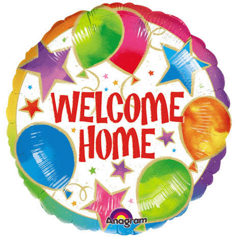 18" Welcome Home Celebration Flat Balloon (1 ct)