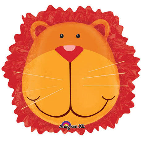 Wild Kingdom Lion Head Flat Super Shape