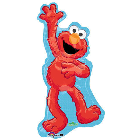 Elmo Waving Flat Super Shape