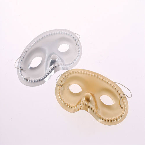 Metallic Gold and Silver Masks