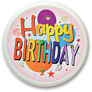 Happy Birthday Flashing Button