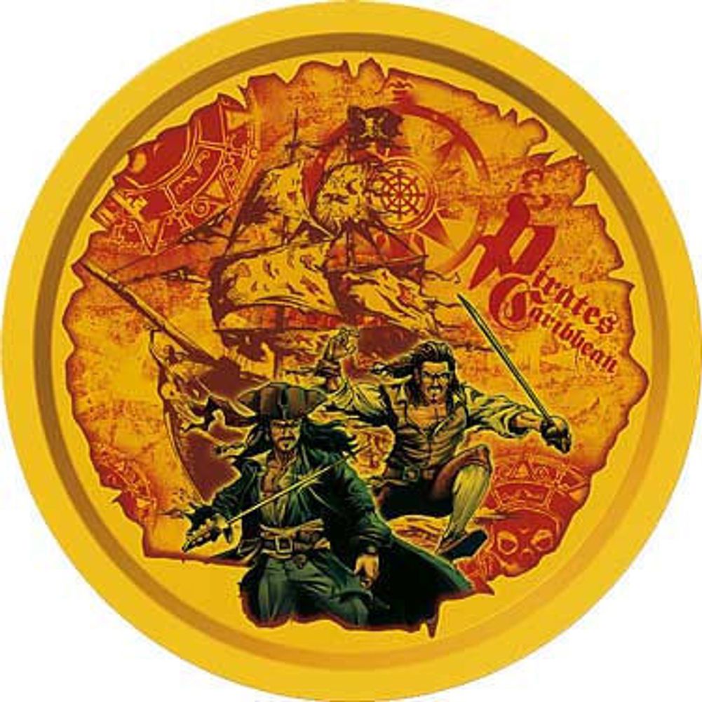 Pirates of the Caribbean Plastic Tray