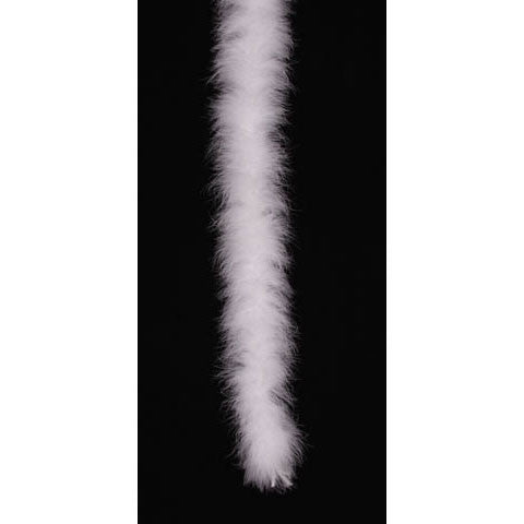 White Marabou Boa 72"