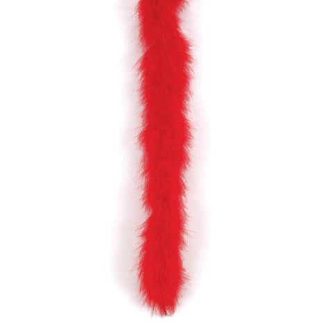 Red Marabou Boa 72"