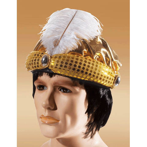 Arabian Prince Hat With Feather