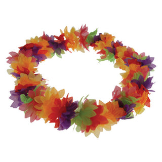 Deluxe Flower Rainbow Leis
