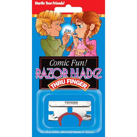 Razor Blade Finger