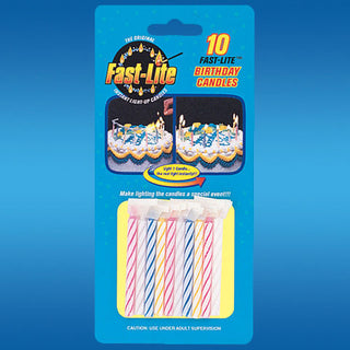 Fast-lite Candles Asst. 10 Count