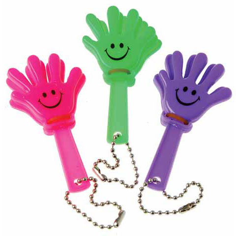 Smile Handclapper Keychains