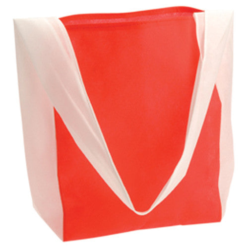 Red and White Book Bags