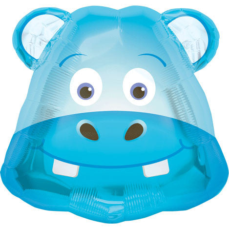 28" Hippo Head Helium Shape