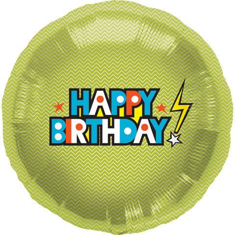 18" Happy Birthday Bolt
