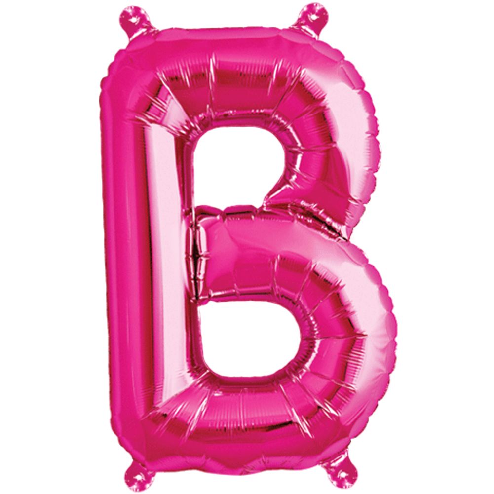 16" Letter B Magenta