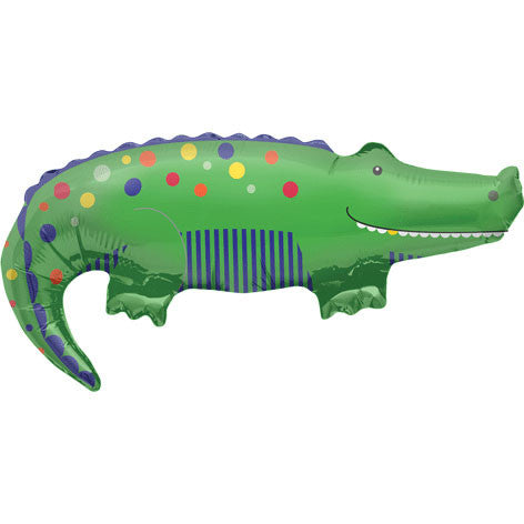 36" Crocodile Helium Shape