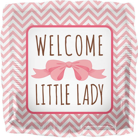 18" Welcome Little Lady