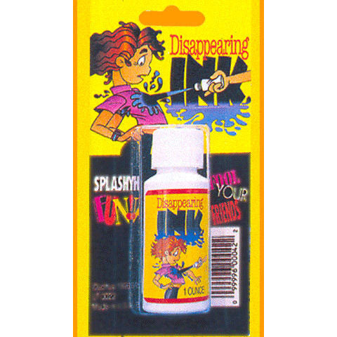 Disappearing Ink Carded