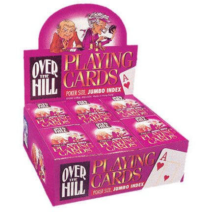 Over The Hill Playing Cards (1 ct)