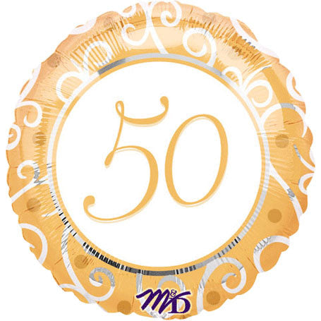 18" 50th Anniversary