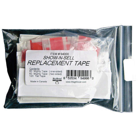 Show-n-sell Replacement Tapes (for 60 Clips)