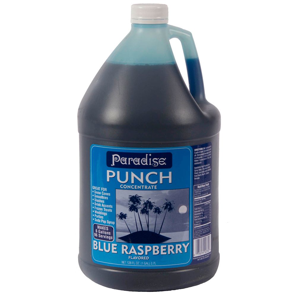 Blue Raspberry Punch Base (Gallon)