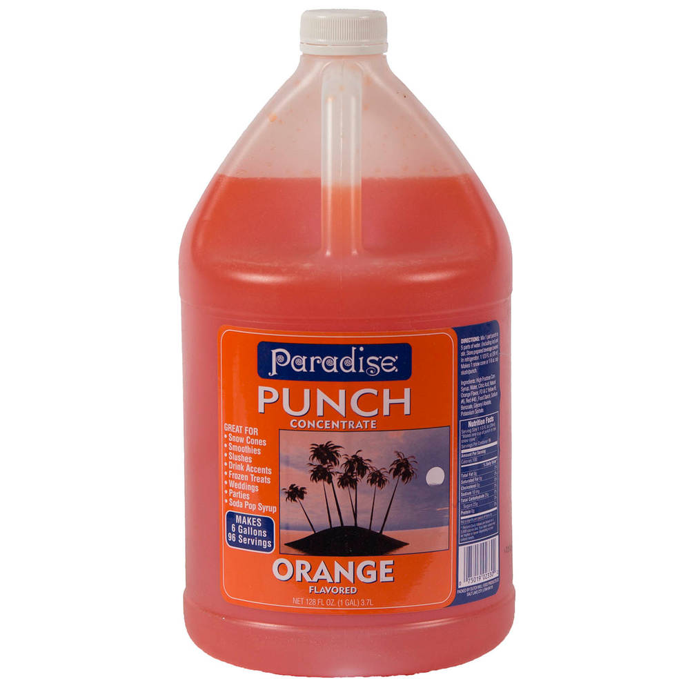 Orange Punch Base (Gallon)