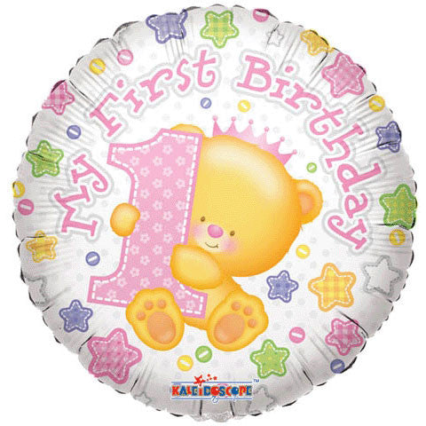 18" First Birthday Girl