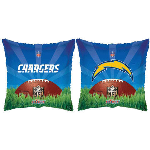 San Diego Chargers Football Junior Shape Foil Balloon (1ct)