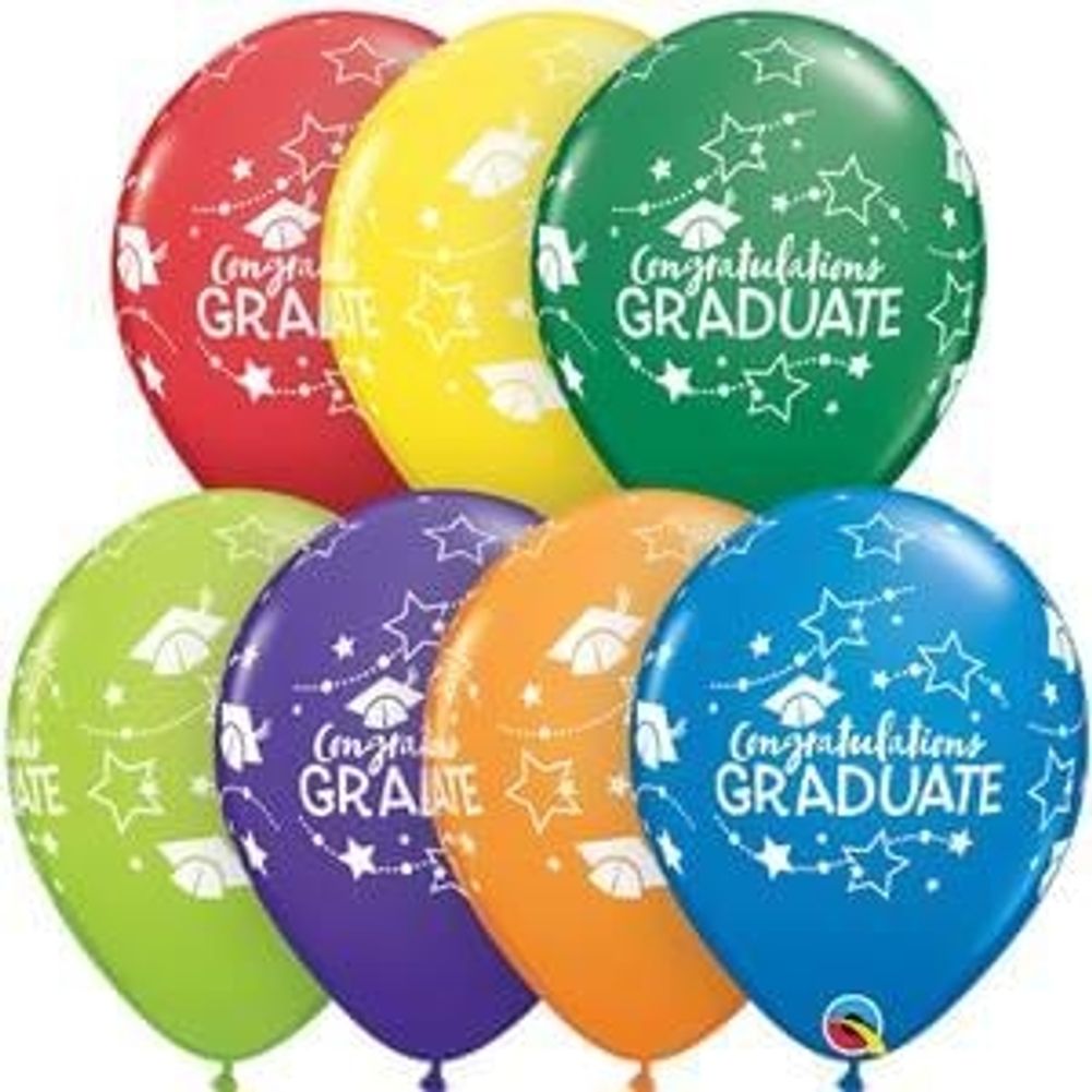 11" CONGRATULATIONS GRADUATE STARS AROUND