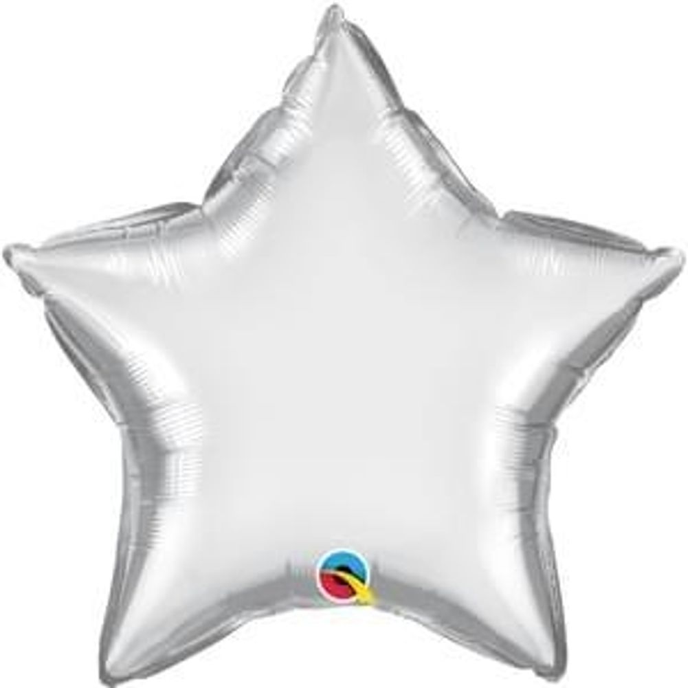 20" CHROME SILVER STAR