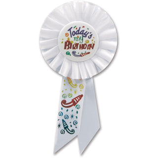 Today's My Birthday Rosette