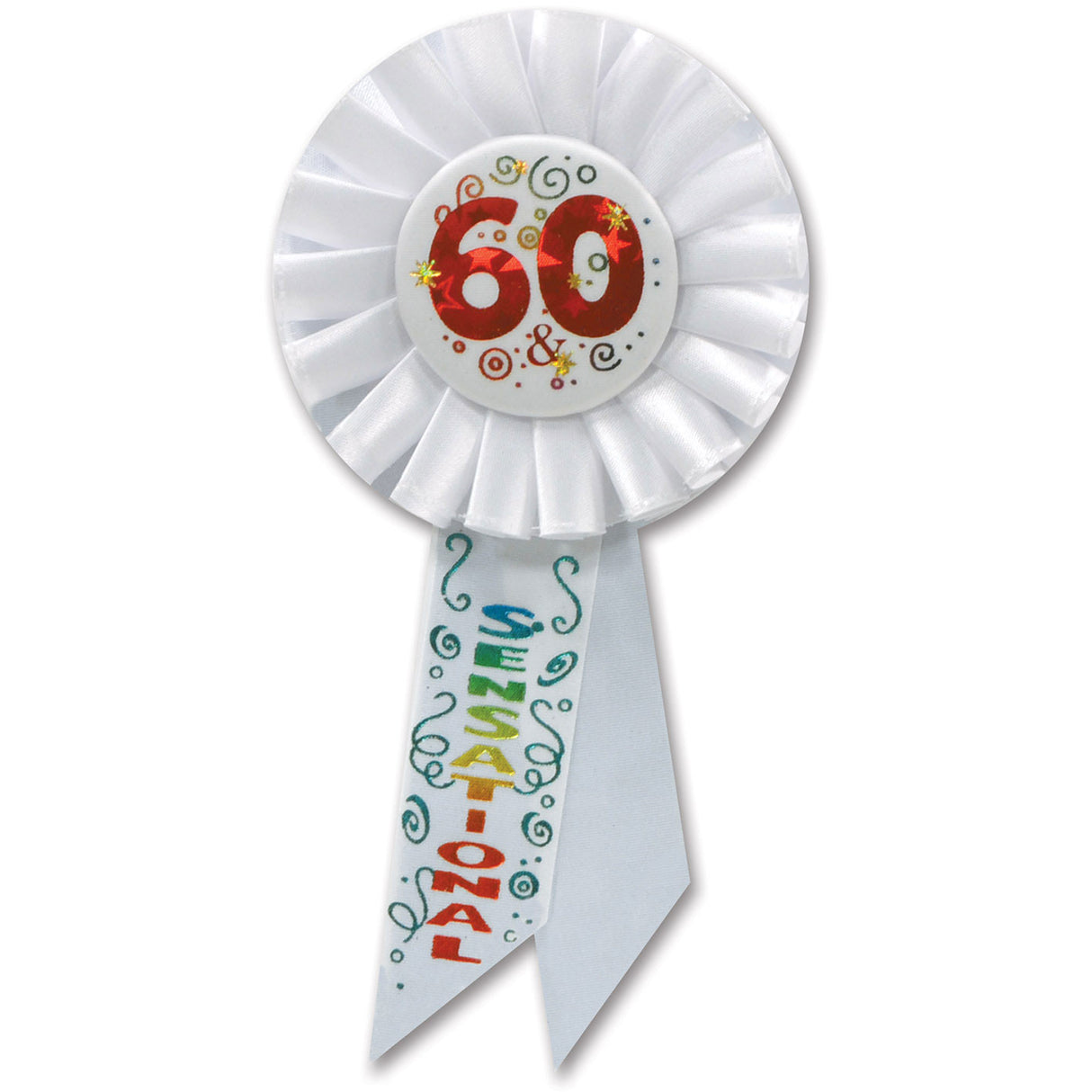 60 & Sensational Rosette