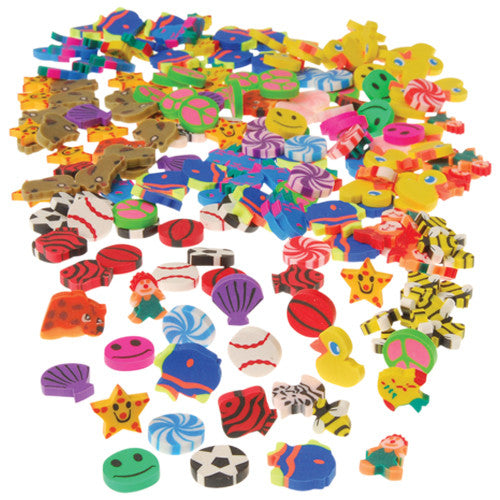 Assorted Mini Erasers