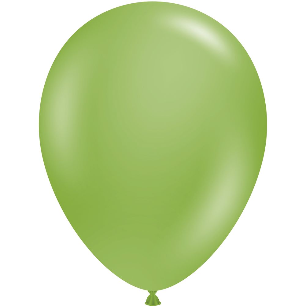 Tuftex 11" Fiona Light Green Latex Balloons (100ct)