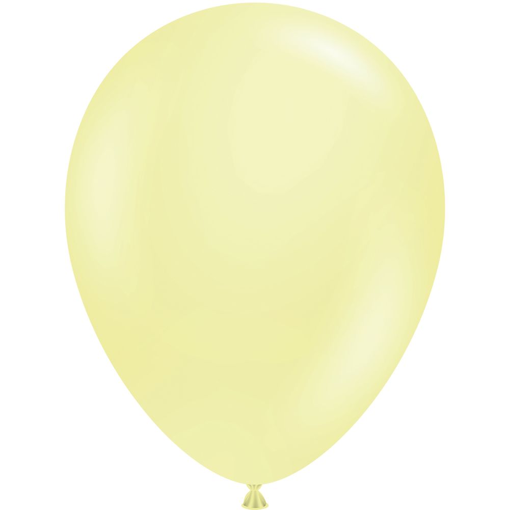 Tuftex 11" Lemonade Latex Balloons (100ct)