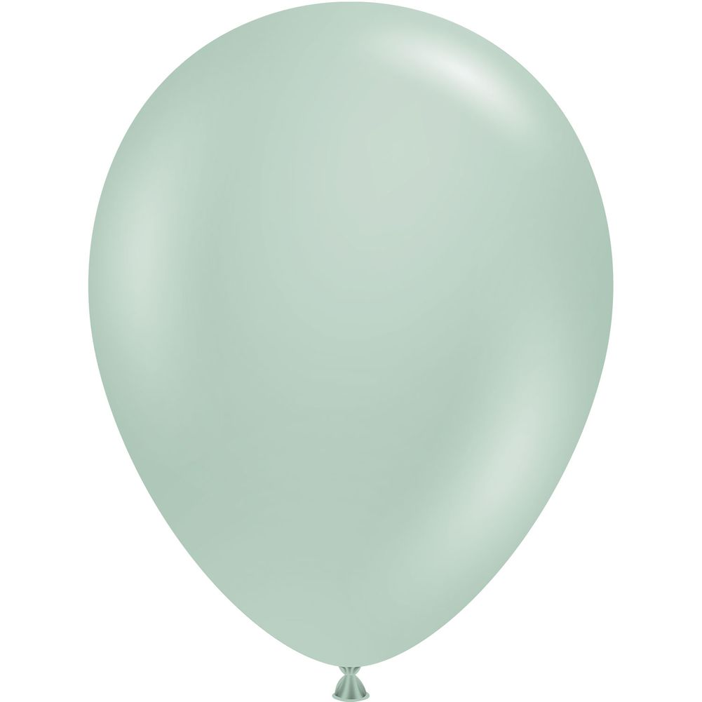 Tuftex 11" Empower-Mint Pastel Latex Balloons (100ct)
