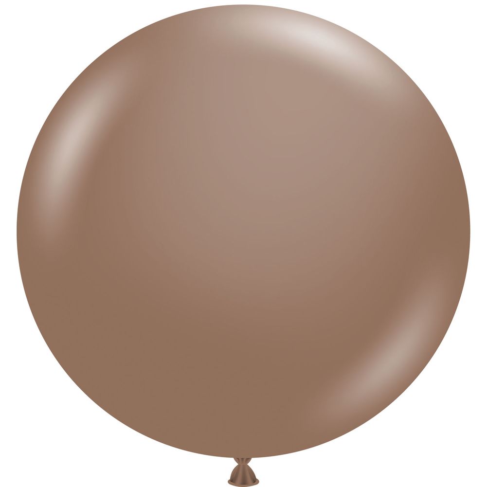 Tuftex 36" Cocoa Pastel Latex Balloons (10ct)