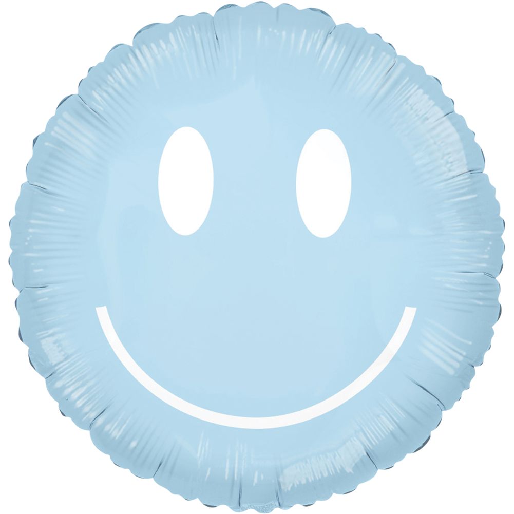 30" FRIENDLY SMILE BLUE