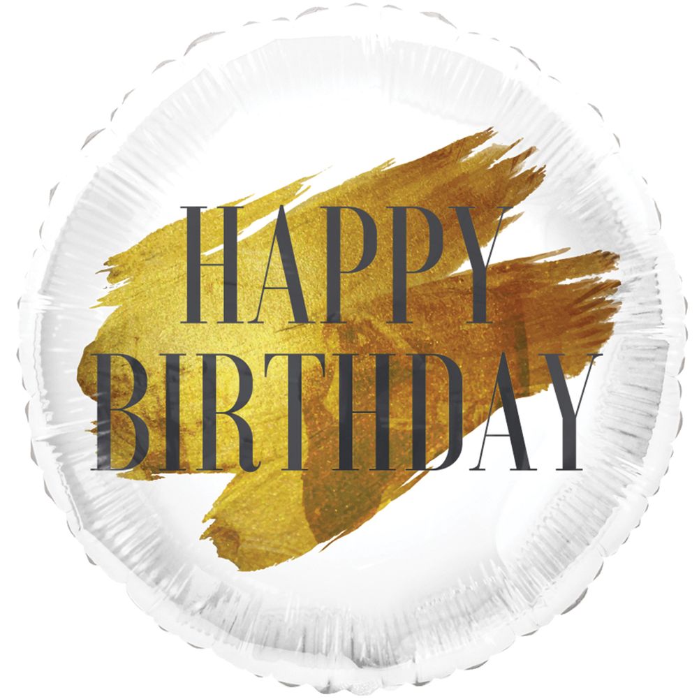 18" HAPPY BIRTHDAY WITH STYLE