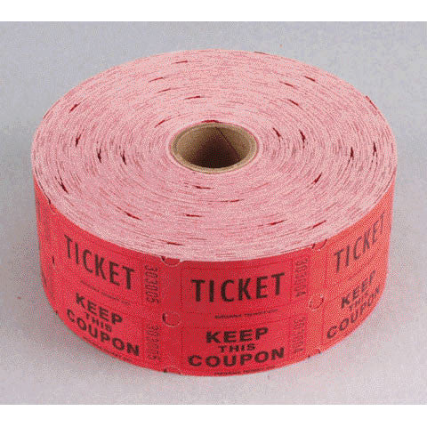 1000/Roll Double Tickets
