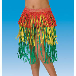 Child Layered Hula Skirt (1ct)
