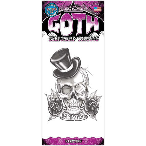 Vampyros Temporary Tattoo