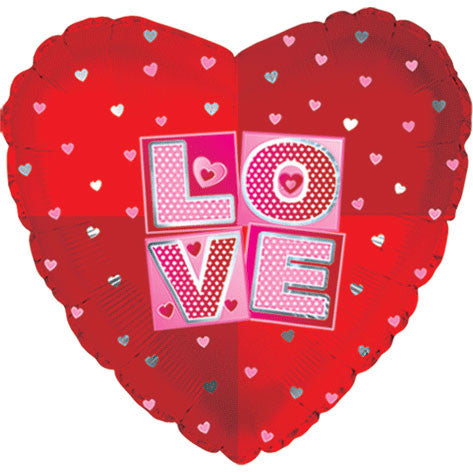 18" Love Squares