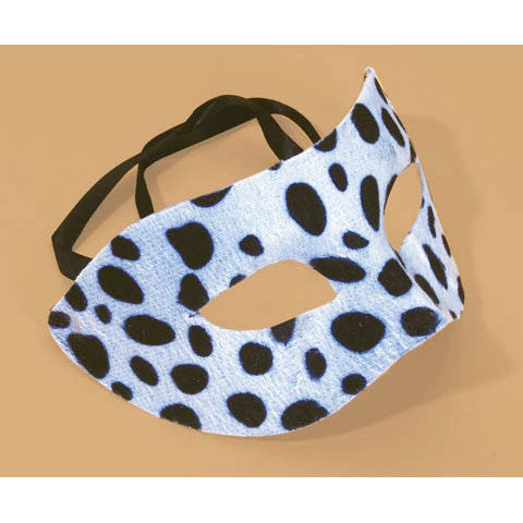Snow Leopard Half Mask