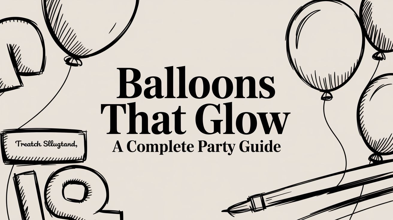 Balloons That Glow: A Complete Party Guide