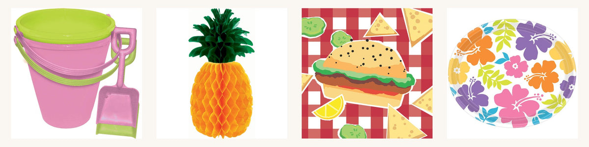 Summer — Summer Tableware, Summer Decorations, Summer Hats & Wearables