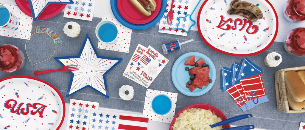 Patriotic — Patriotic Tableware, Patriotic Decorations, Patriotic Wearables